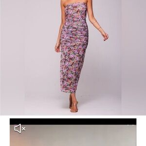 RESA Kristina midi dress in bloom